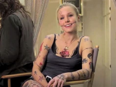 kristin bell tatoo|kristen bell tattoos regret.